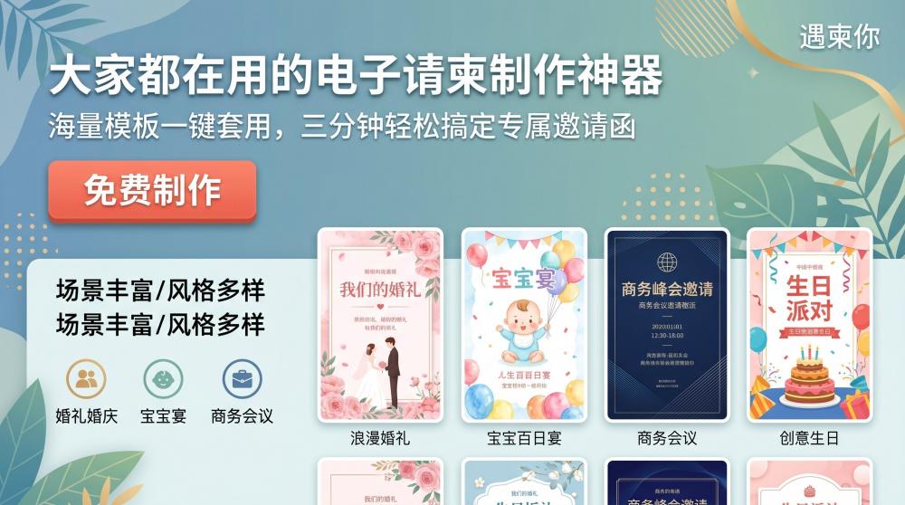 婚礼请柬高阶玩法📌绑定场地导航，告别亲友迷路尴尬